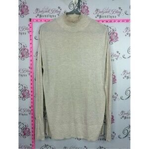 RW&CO. Cream Turtleneck Sweater